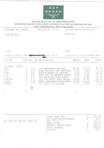 1958 Jaguar XK150 3.4 FHC (LHD) zum Verkauf (Bild 108 von 235)