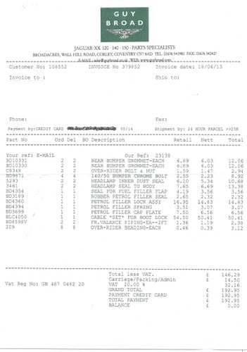 1958 Jaguar XK150 3.4 FHC (LHD) zum Verkauf (Bild 140 von 235)