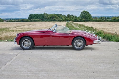 1958 Jaguar XK150 OTS In vendita (immagine 10 di 214)