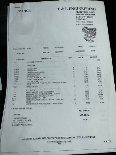 1958 Jaguar XK150 OTS In vendita (immagine 211 di 214)