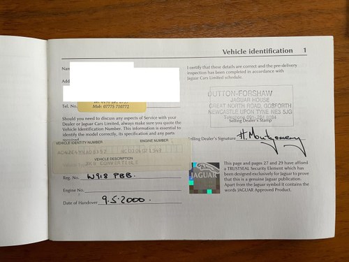 2000 Jaguar XK8 In vendita (immagine 116 di 125)