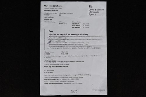 2000 JAGUAR XK8 4-LITRE à vendre (picture 141 of 148)