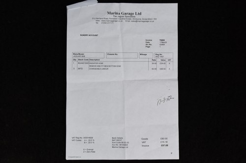 2000 JAGUAR XK8 4-LITRE à vendre (picture 146 of 148)