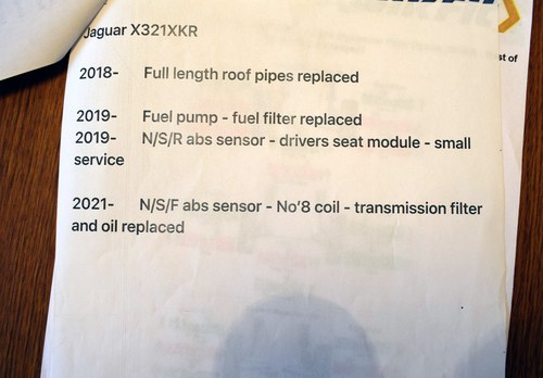 2004 Jaguar XKR 4.2 Supercharged Convertible In vendita (immagine 107 di 113)