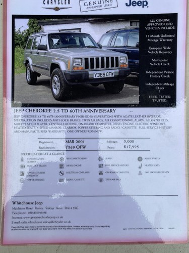 2001 Jeep Cherokee XJ For Sale (picture 242 of 294)