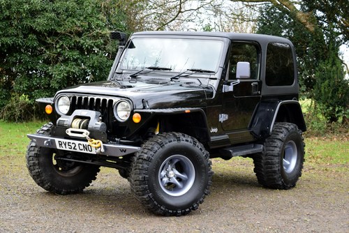 2003 Jeep Wrangler Sahara 4.0 For Sale (picture 1 of 130)