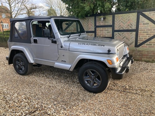 2001 Jeep Wrangler 60th Anniversary Edition For Sale (picture 2 of 137)