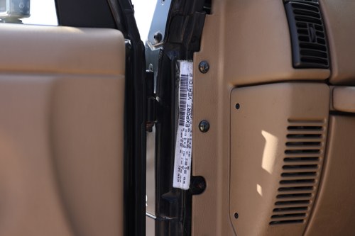 1999 Jeep Wrangler Sahara Edition In vendita (immagine 67 di 166)