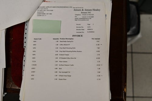 1969 Jensen FF à vendre (picture 139 of 144)