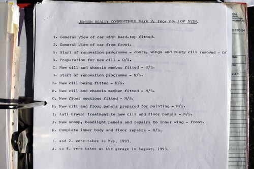 1975 Jensen Healey Mk2 Convertible JH-5 à vendre (picture 175 of 183)