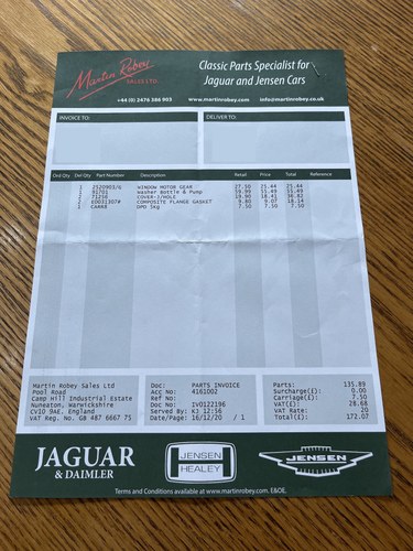 1973 Jensen Interceptor III En venta (imagen 282 de 304)