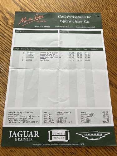 1973 Jensen Interceptor III En venta (imagen 273 de 304)