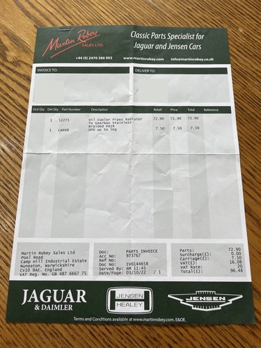 1973 Jensen Interceptor III En venta (imagen 289 de 304)