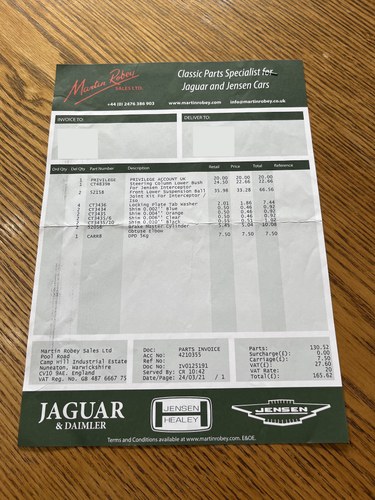 1973 Jensen Interceptor III En venta (imagen 283 de 304)