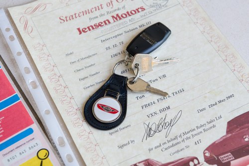 1973 Jensen Interceptor Mark III Te koop (foto 250 van 250)