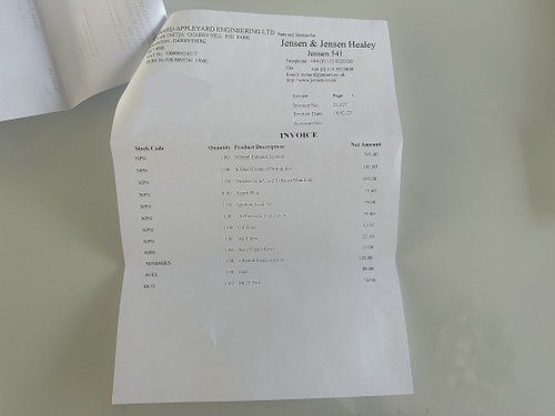 1973 Jensen Interceptor MK III Te koop (foto 147 van 167)