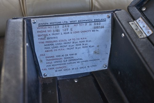 1970 Jensen FF MKII For Sale (picture 36 of 77)