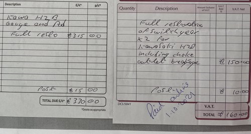 1974 Kawasaki H2-B Mach IV zum Verkauf (Bild 100 von 105)