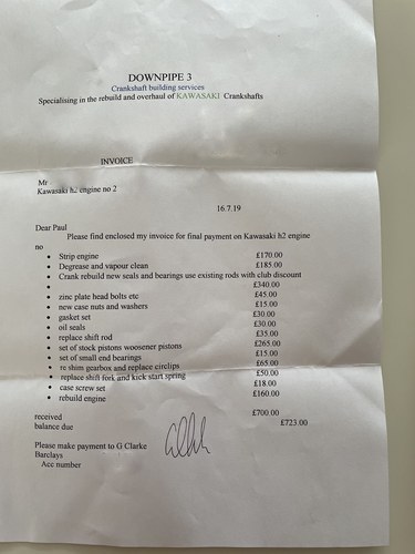 1974 Kawasaki H2-B Mach IV For Sale (picture 108 of 108)