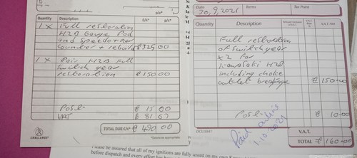 1974 Kawasaki H2/B zum Verkauf (Bild 76 von 77)