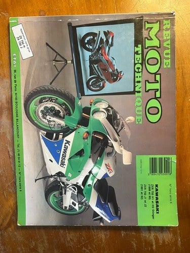 1990 Kawasaki ZXR 750 H2 Stinger Godier Genoud In vendita (immagine 45 di 48)