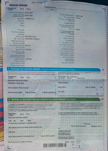 1971 Lambretta GP200 Electronic Brighouse à vendre (picture 113 of 113)