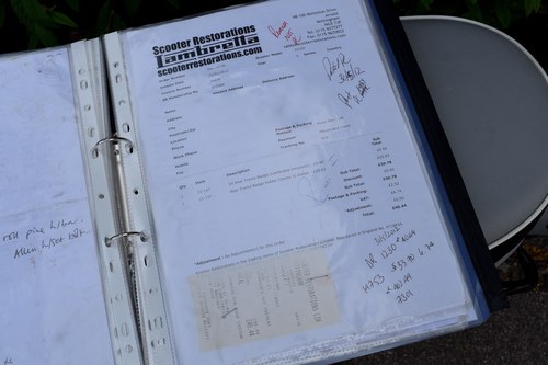 1978 Lambretta Jet 200 (SX200 replica) Te koop (foto 100 van 109)