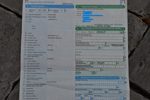 1958 Lambretta LD150 Mk 3 Te koop (foto 72 van 72)