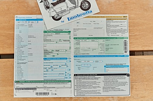 1965 Lambretta TV200 In vendita (immagine 60 di 62)