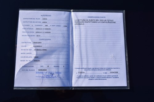 1963 Lancia Appia Coupé In vendita (immagine 135 di 141)