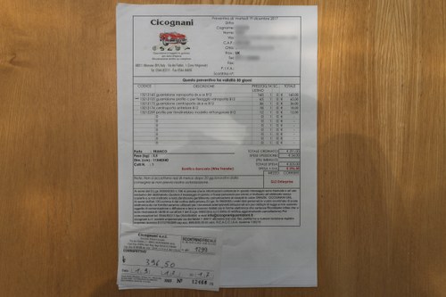 1955 Lancia Aurelia B12 à vendre (picture 93 of 94)