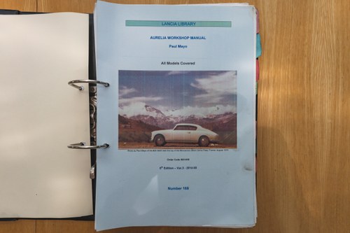 1955 Lancia Aurelia B12 à vendre (picture 86 of 94)