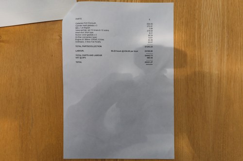 1955 Lancia Aurelia B12 à vendre (picture 89 of 94)