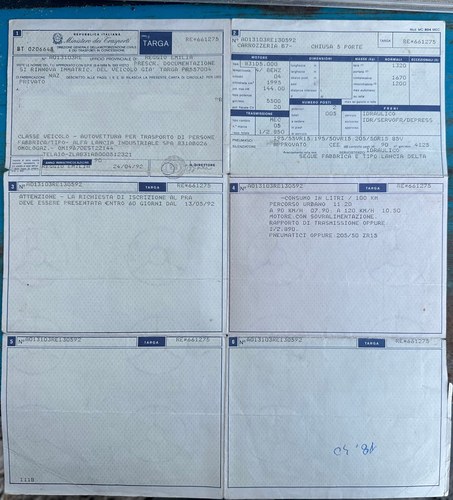 1990 Lancia Delta HF Integrale 16v zum Verkauf (Bild 141 von 149)