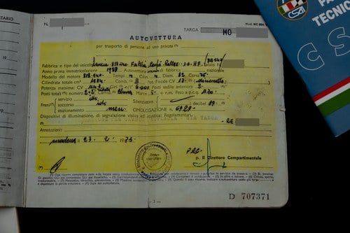 1970 Lancia Fulvia Coupé Rallye 1.6 HF “Fanalone” Series 1 For Sale (picture 94 of 114)