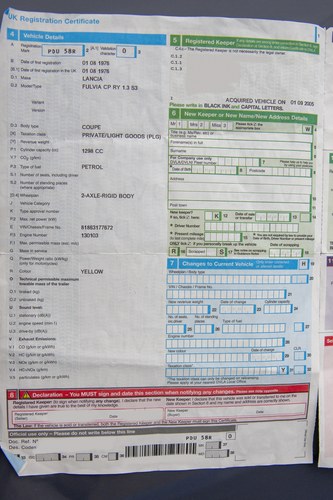 1976 Lancia Fulvia Coupe S3 En venta (imagen 162 de 166)