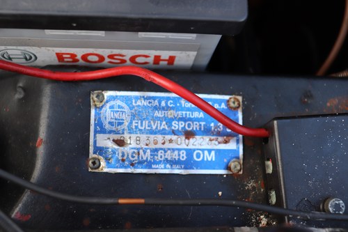 1970 Lancia Fulvia Sport Zagato 1.3S In vendita (immagine 115 di 145)