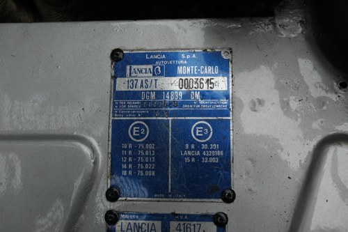 1978 Lancia Beta Montecarlo Te koop (foto 149 van 201)