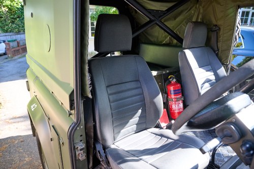 1999 Land Rover Defender 90 Remus Wolf Winter Water till salu (bild 53 av 148)
