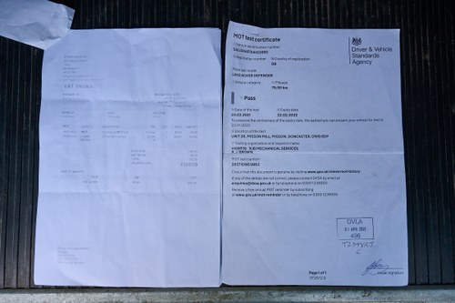 1999 Land Rover Defender 90 Remus Wolf Winter Water till salu (bild 147 av 148)