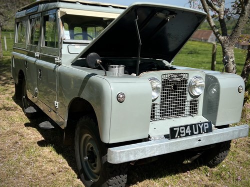 1959 Land Rover Series II 109" zum Verkauf (Bild 98 von 123)