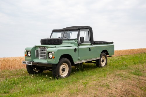 1982 Land Rover Series III 109 pick-up LWB à vendre (picture 12 of 159)