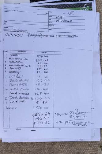 1982 Land Rover Series III 109 pick-up LWB à vendre (picture 151 of 159)