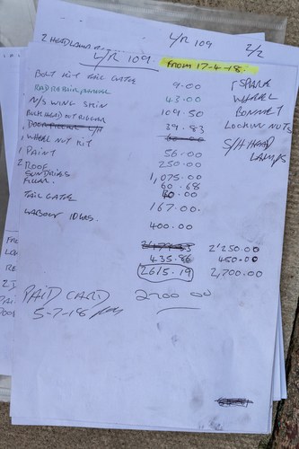 1982 Land Rover Series III 109 pick-up LWB à vendre (picture 154 of 159)