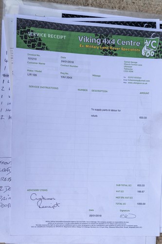 1982 Land Rover Series III 109 pick-up LWB à vendre (picture 150 of 159)