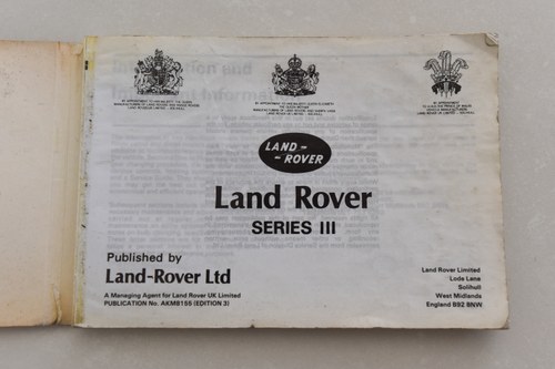 1982 Land Rover Series 3 County zum Verkauf (Bild 145 von 158)