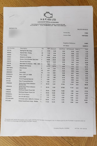 1970 Land Rover Series IIA For Sale (picture 155 of 167)