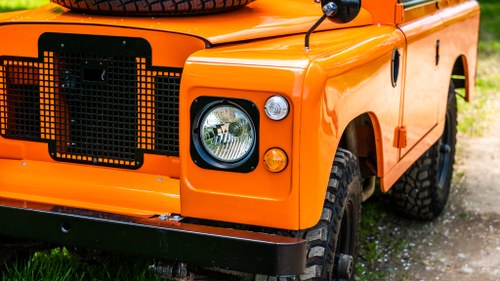 1976 Land Rover Series 3 88” Soft-top à venda (imagem 72 de 126)