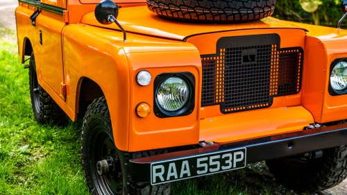 1976 Land Rover Series 3 88” Soft-top à venda (imagem 74 de 126)