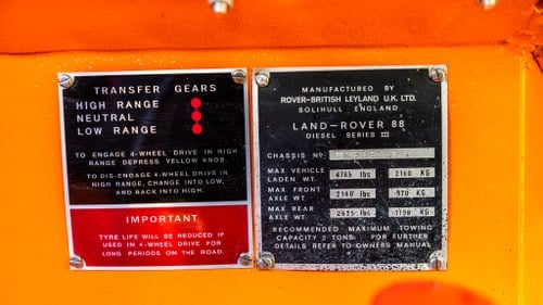 1976 Land Rover Series 3 88” Soft-top à venda (imagem 29 de 126)